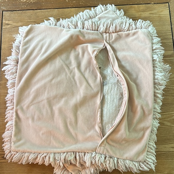 Fluffy Pink Pillow Covers - Picture 4 of 4